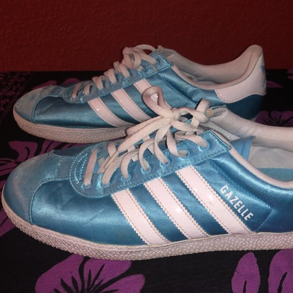 adidas gazelle blue mens size 10